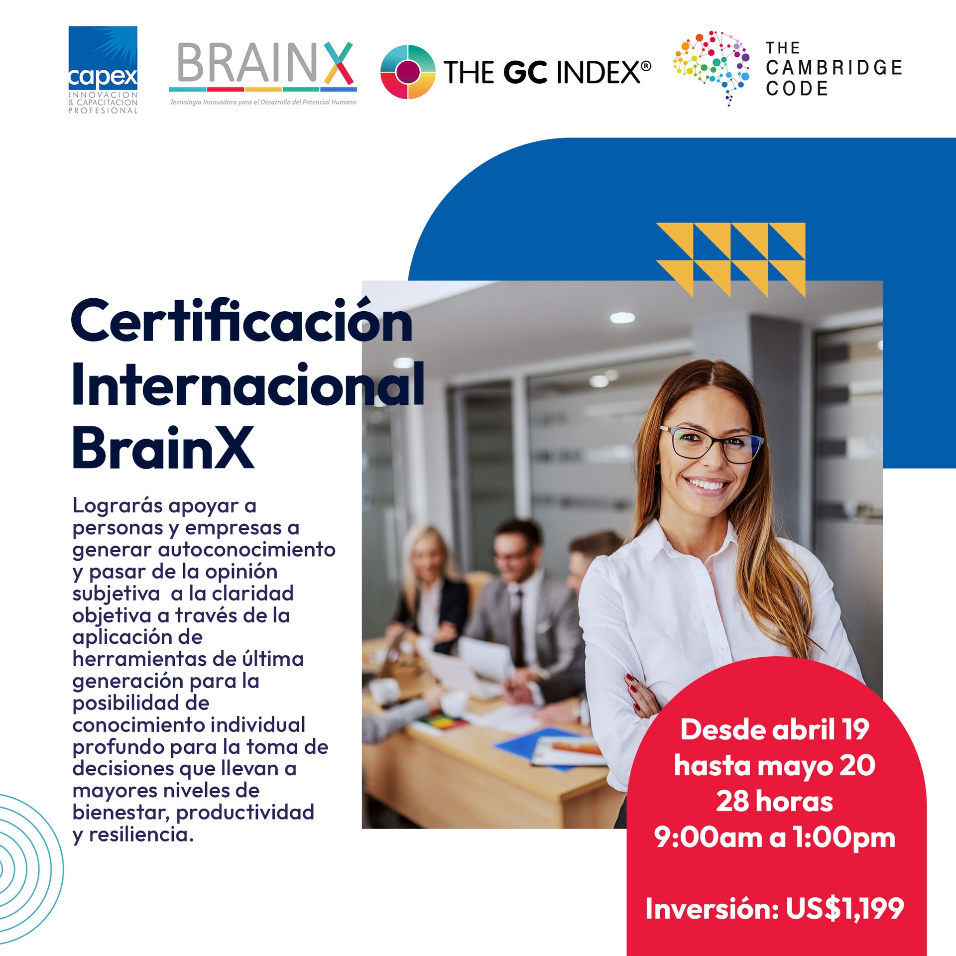 Certificación Internacional BrainX